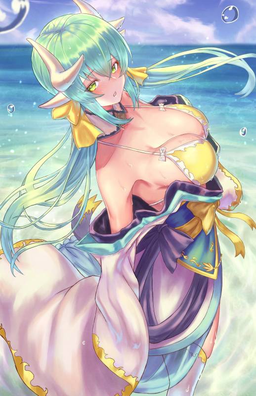 kiyohime (fate grand order)+kiyohime (swimsuit lancer) (fate)