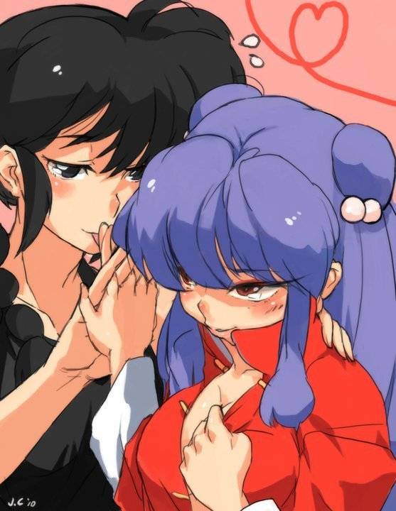 saotome ranma+shampoo (ranma 1 2)