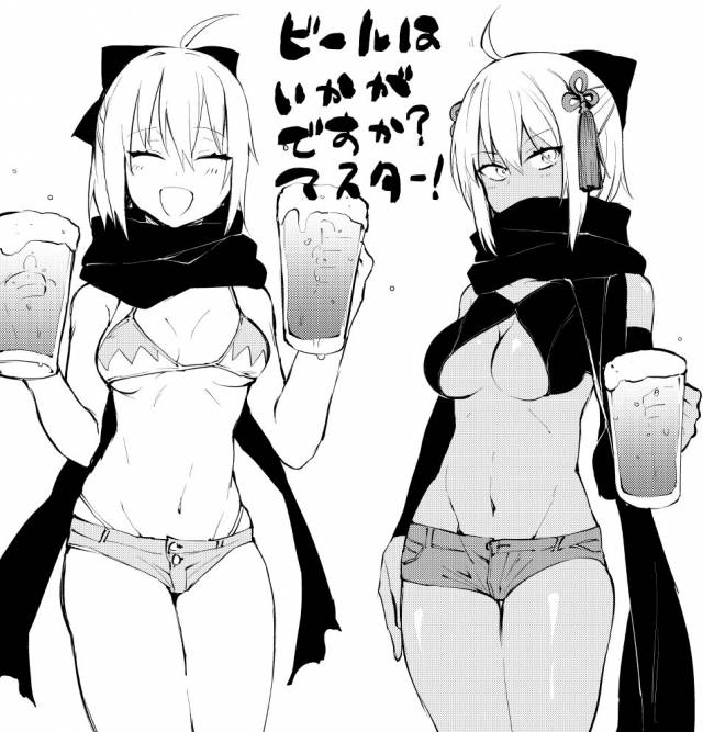 okita souji (alter) (fate)+okita souji (fate)+okita souji (fate) (all)