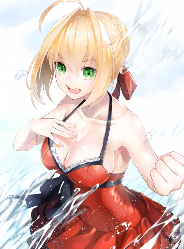 nero claudius (fate)+nero claudius (fate) (all)+nero claudius (swimsuit caster) (fate)
