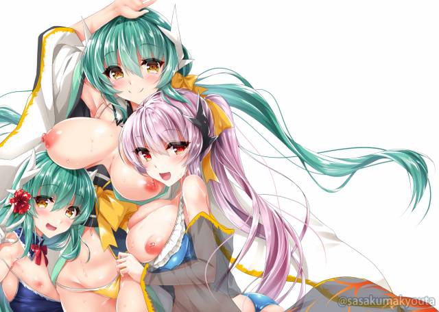 kiyohime (fate grand order)+kiyohime (swimsuit lancer) (fate)