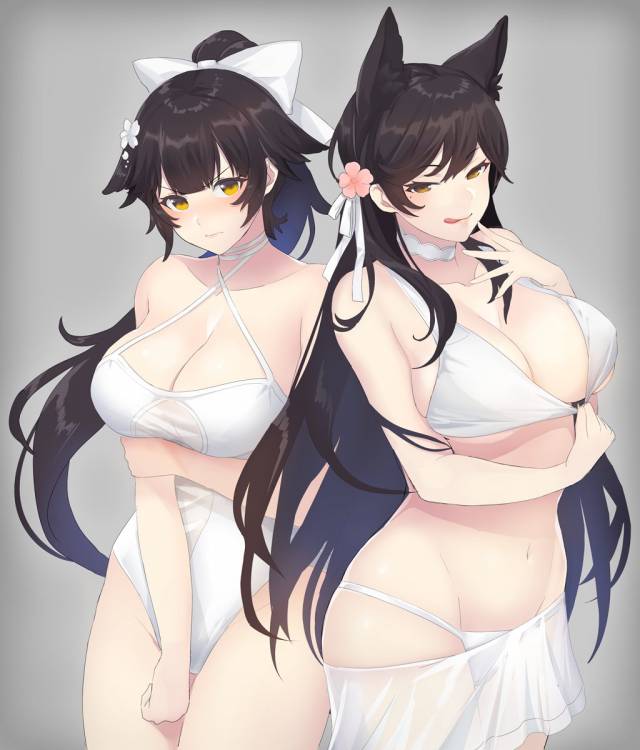 atago (azur lane)+takao (azur lane)