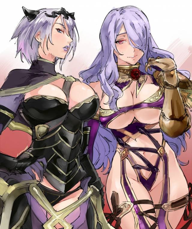 camilla (fire emblem if)+isabella valentine