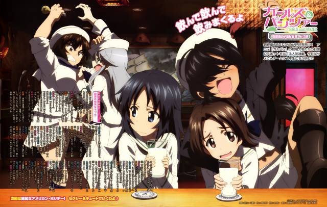 flint (girls und panzer)+murakami (girls und panzer)+ogin (girls und panzer)+sawa azusa+yamagou ayumi